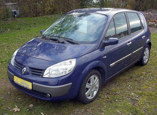 Радиатор кондиционера Renault Scenic от 2003г. с двигателями 1.4 1.5 1.6 1.9 2.0, Renault Megane II