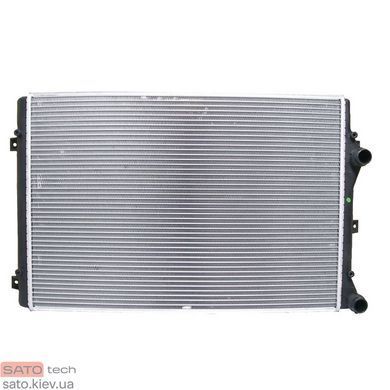 Радіатор охолодження для Skoda Octavia II (A5/1Z) (2004-2013) для двигунів 1.8-2.0L